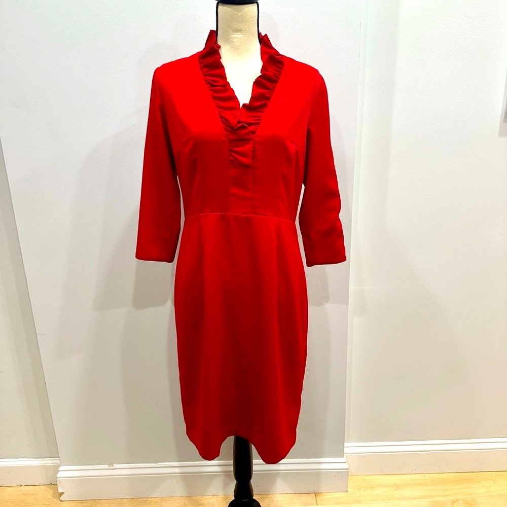 EMc2 - Emmett McCarthy cherry red dress - size 8